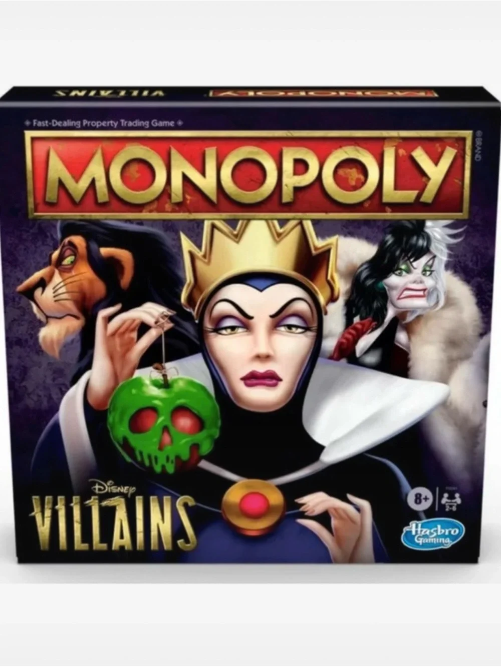 Disney Villains Edition Monopoly Board Game by Hasbro